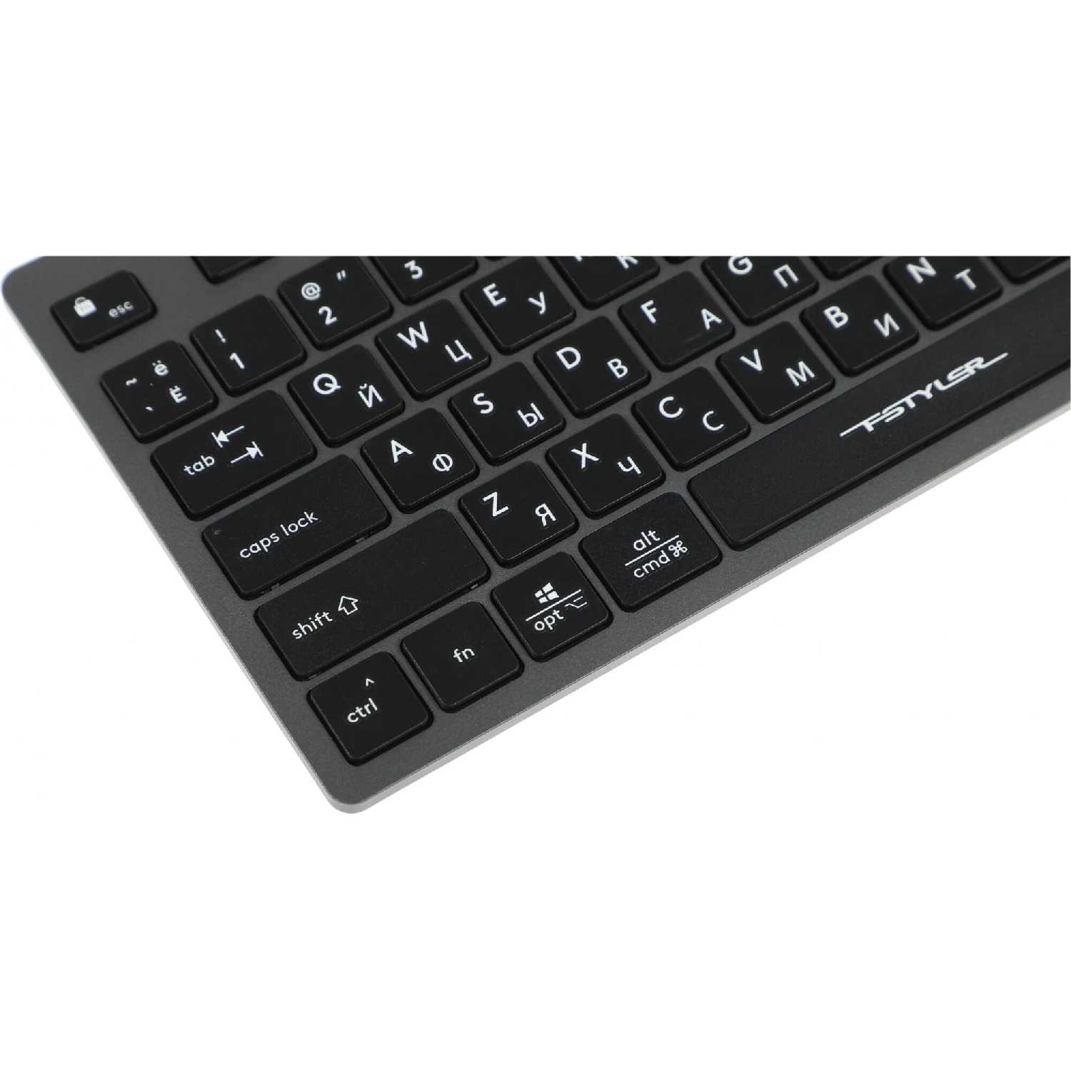 Клавиатура A4Tech Fstyler FBX50C беспроводная BT/Radio slim Multimedia фотография 19