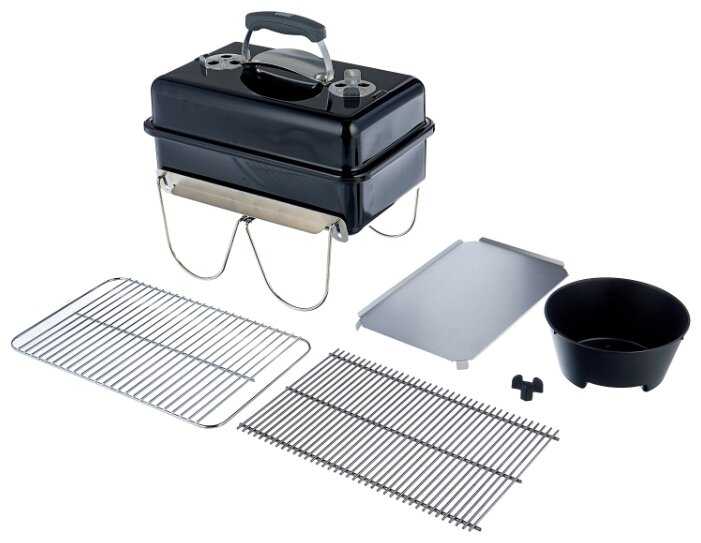 Гриль угольный Weber Go Anywhere, 43х31х41 см фотография 4