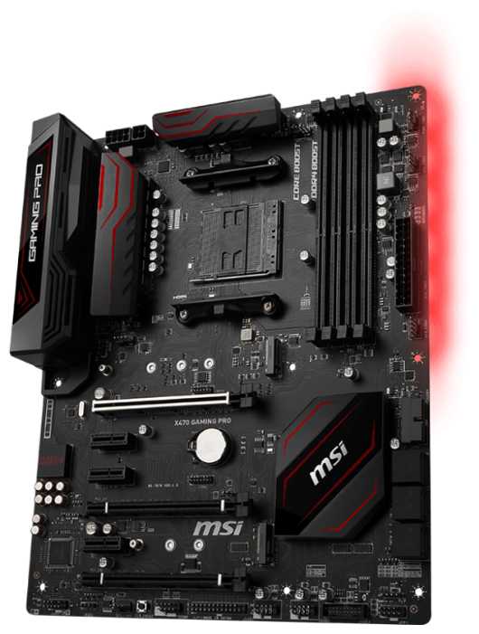 Материнская плата MSI X470 GAMING PRO фотография 1