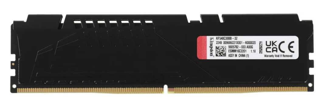 Оперативная память Kingston FURY Beast DDR5 DIMM (KF556C40BB-32) фотография 7