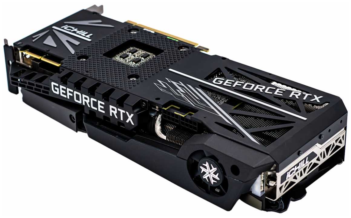 Видеокарта INNO3D GeForce RTX 3080 ICHILL X4 LHR 10Gb (C30804-106XX-1810VA36H) фотография 15