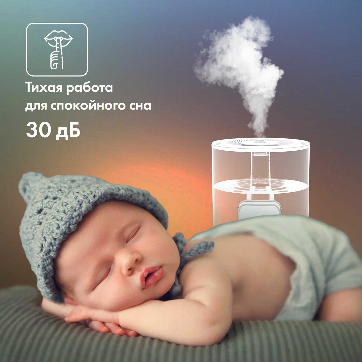 Твой ДОМ Умный увлажнитель воздуха ультразвуковой (6 л) фотография 15