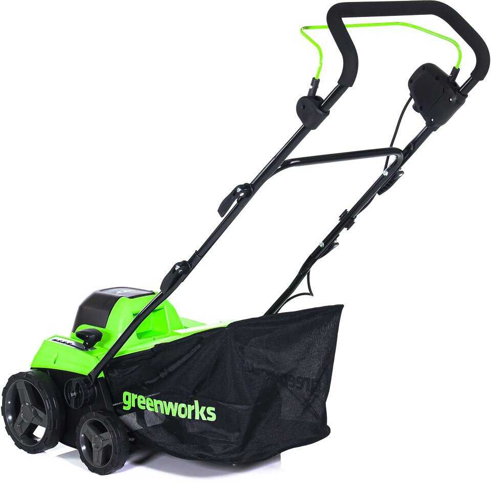 Аэратор-скарификатор Greenworks Аэратор-скарификатор (2517607UB) фотография 11