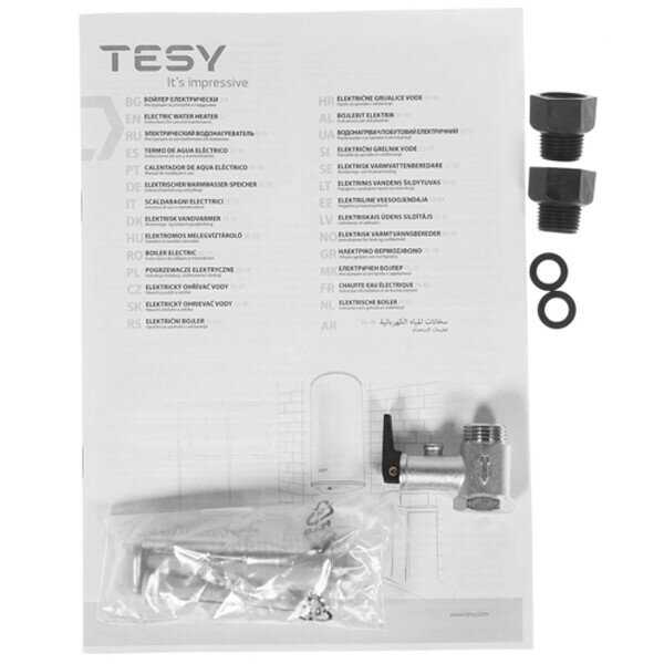 Накопительный водонагреватель электрический TESY GCV6S (804420 B11 TSR) фотография 11