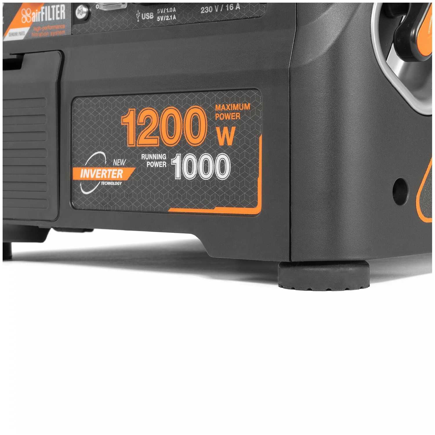Бензиновый генератор Daewoo Power Products GDA 1400i фотография 3