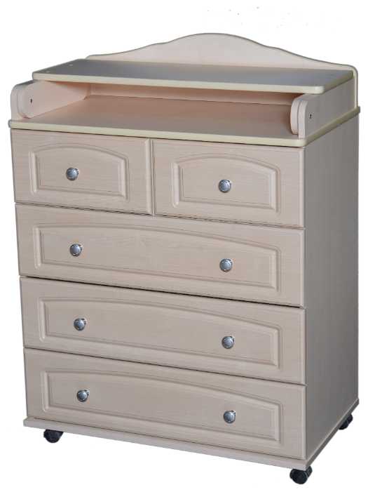 Пеленальный комод Кедр Victoria 805 МДФ фотография 10
