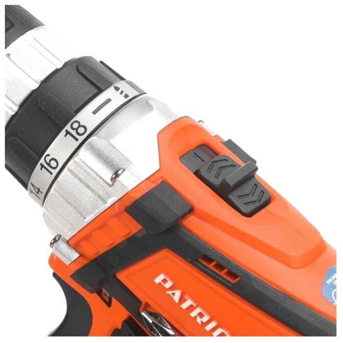 Аккумуляторная дрель-шуруповерт PATRIOT BR 241Li 180201416 фотография 7