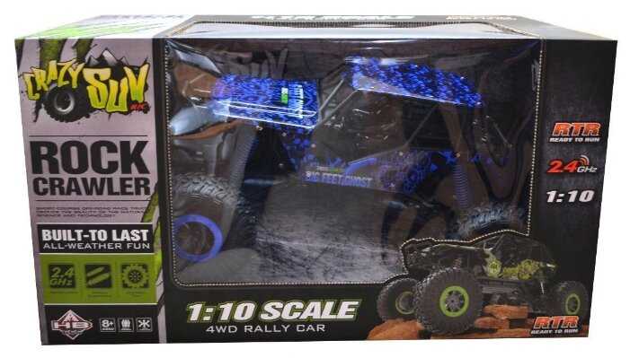 Внедорожник HB 666 Rock Crawler (HB-P100), 1:10, 43 см фотография 10