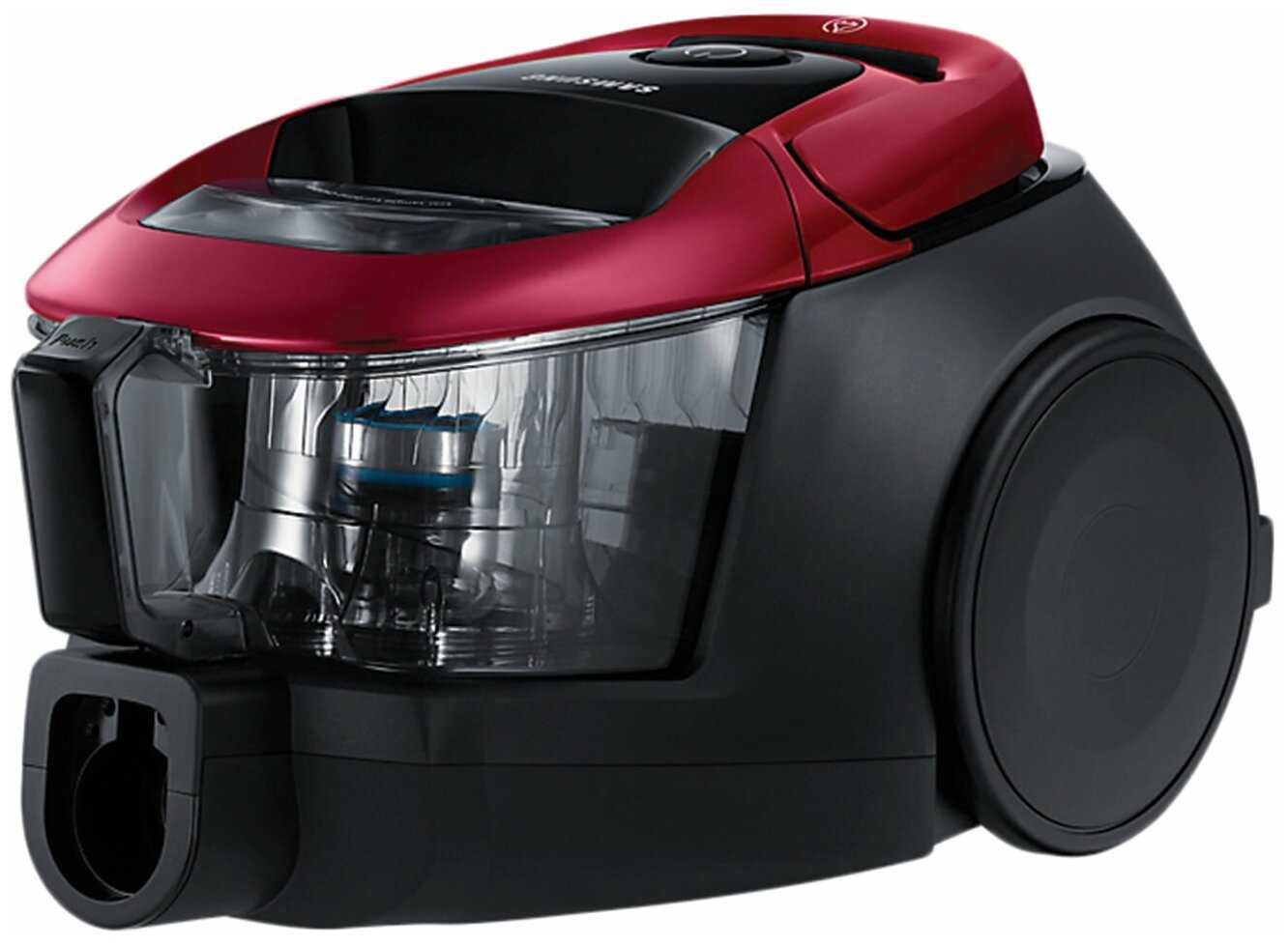 Пылесос SAMSUNG VC18M31A0HP/ EV, с контейнером «циклон», 1800 Вт, мощность всасывания 380 Вт, фиолетовый фотография 3