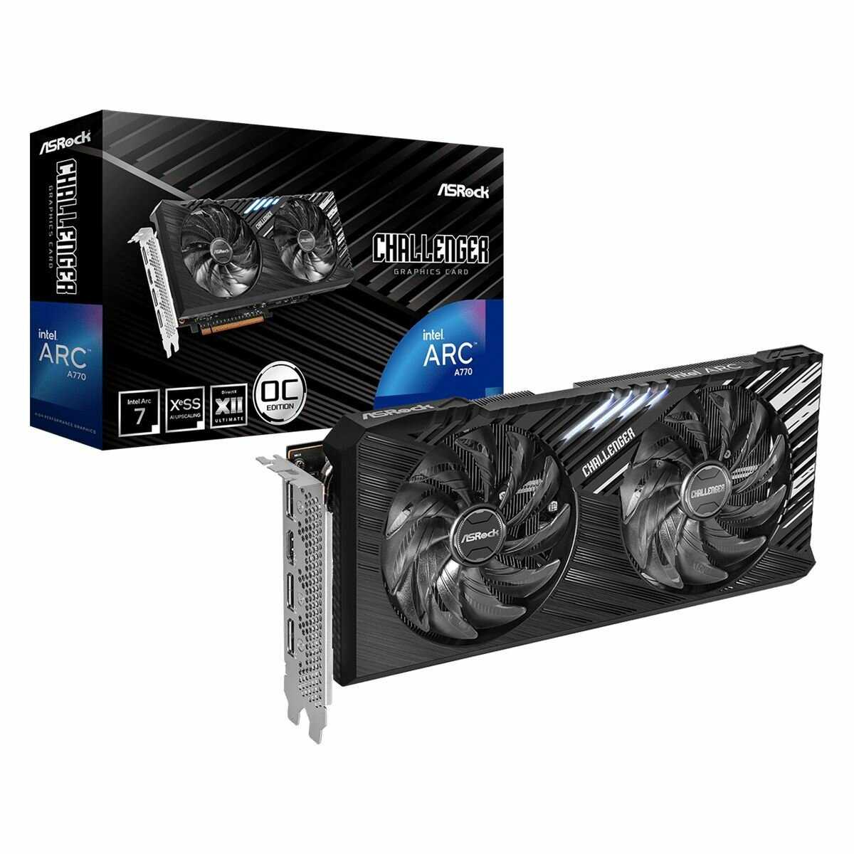 Видеокарта ASRock intel Arc A770 Challenger SE OC 16GB GDDR6 (RTL)