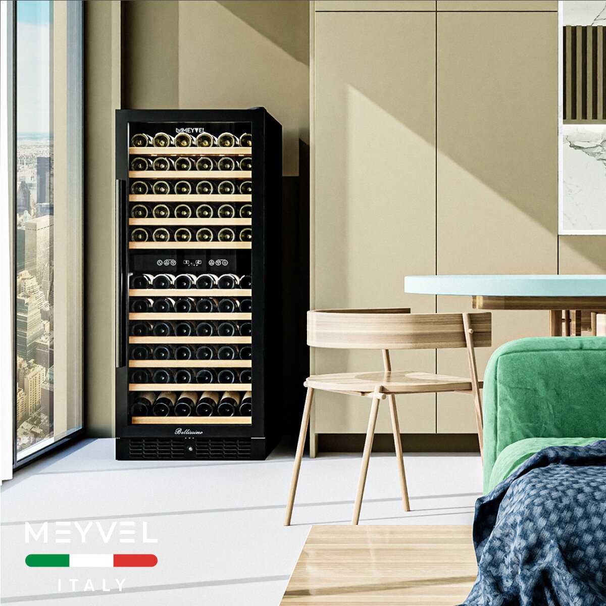 Встраиваемый винный шкаф Meyvel MV116-KBT2 фотография 14