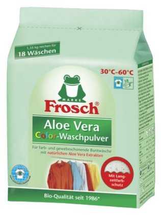 Стиральный порошок Frosch Колор Алое Вера фотография 1