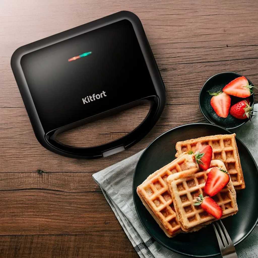 Вафельница Kitfort КТ-4680 фотография 7