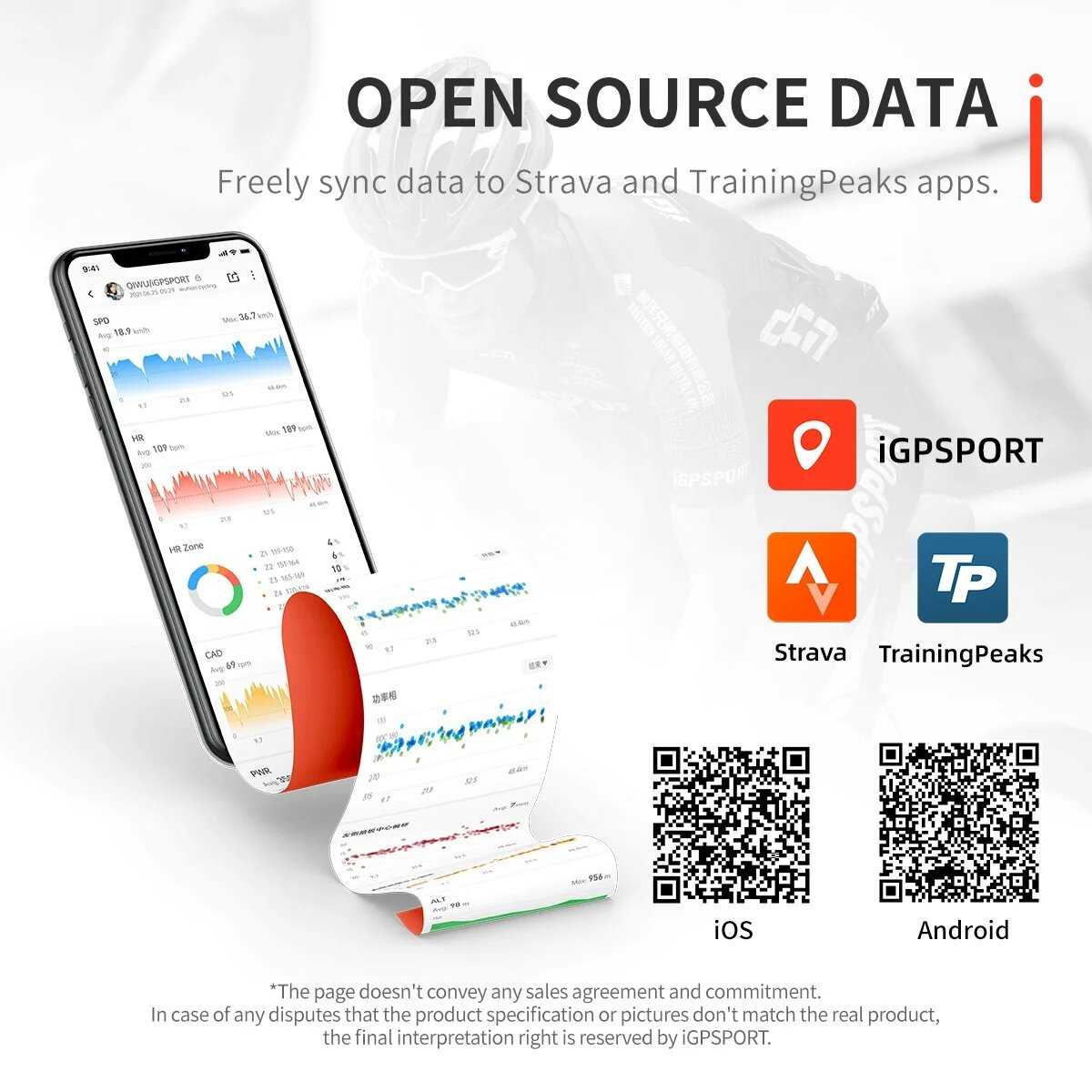 Велонавигатор iGPSPORT GPS (iGS630) фотография 31