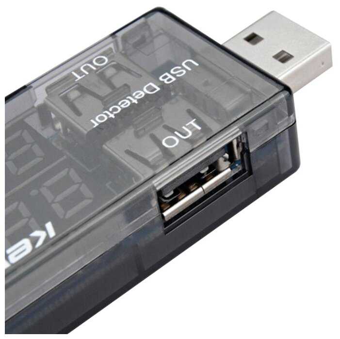 USB-мультиметр цифровой Keweisi KWS-10VA фотография 3
