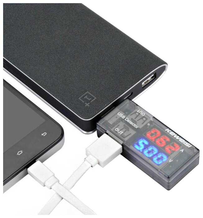 USB-мультиметр цифровой Keweisi KWS-10VA фотография 4