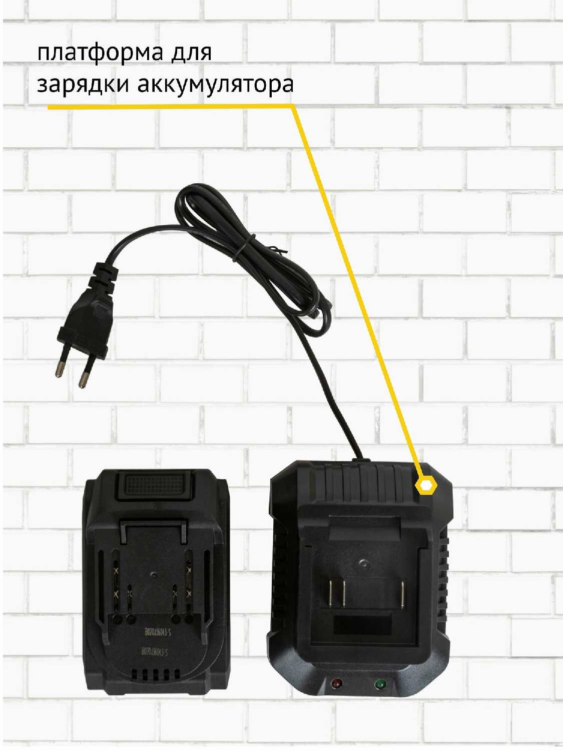Аккумуляторная угловая шлифовальная машинка Pioneer AG-M20V-125-01B фотография 19