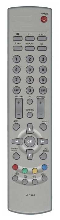 Пульт Huayu P4084-1 (LT1504S) для телевизоров BBK фотография 4