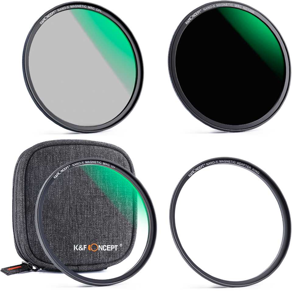 Комплект светофильтров K&F Concept 3 in 1 magnetic (SKU.1627)