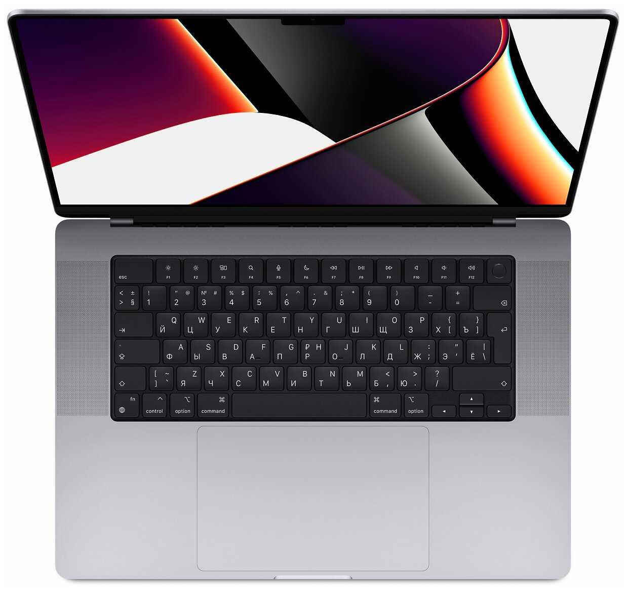 Ноутбук Apple Macbook Pro 16 Late 2021 (3456×2234, Apple M1 Pro, RAM 16 ГБ, SSD 1 ТБ, Apple graphics 16-core) фотография 2