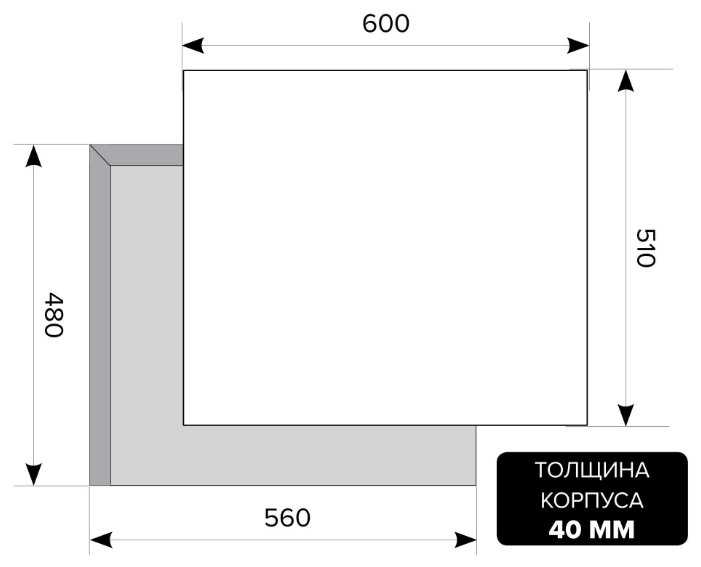 Газовая варочная панель LEX GVS 640 IX фотография 1