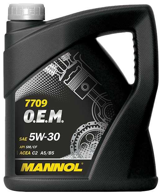 Синтетическое моторное масло Mannol 7709 O.E.M. for Toyota Lexus 5W-30 фотография 3