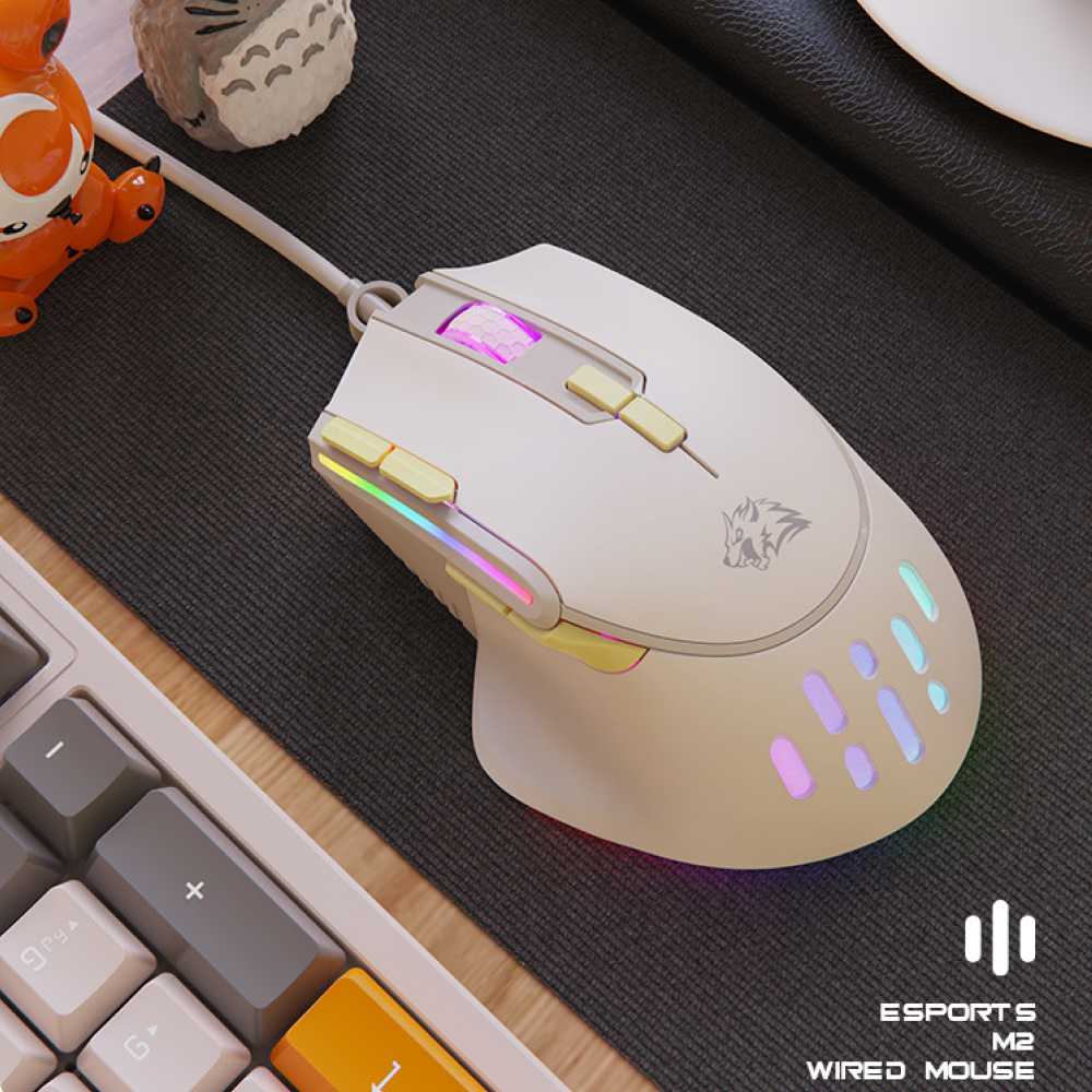 Мышь компьютерная игровая Wolf M2 (12800 DPI) фотография 7