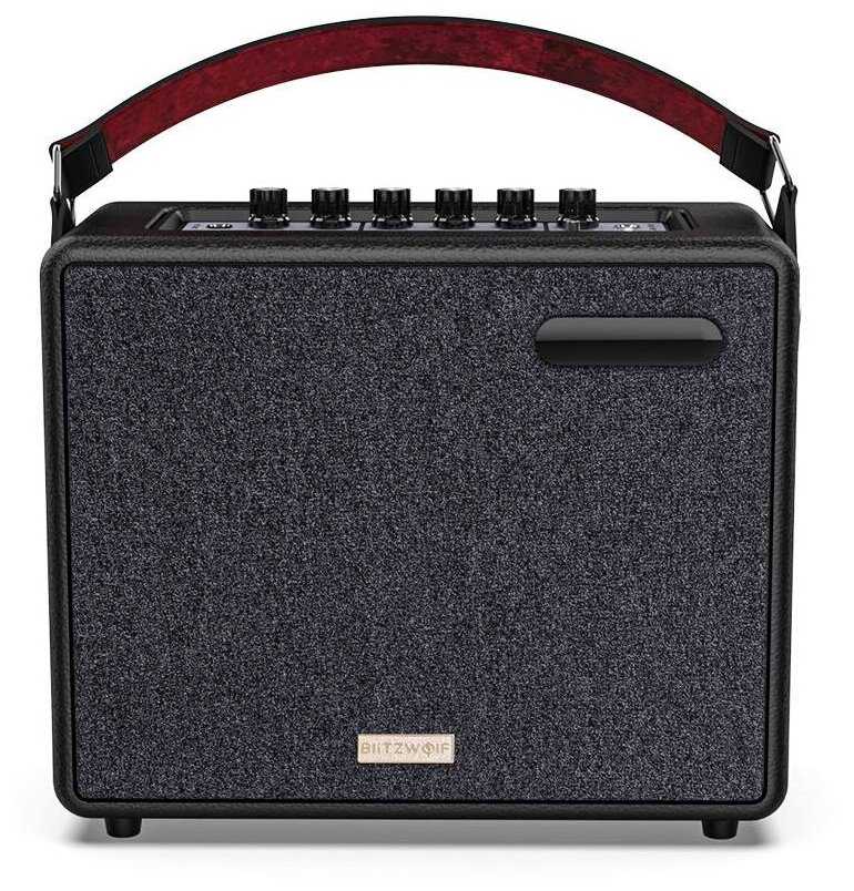 Портативный динамик BlitzWolf BW-WOO3 Outdoor Speaker Black фотография 2