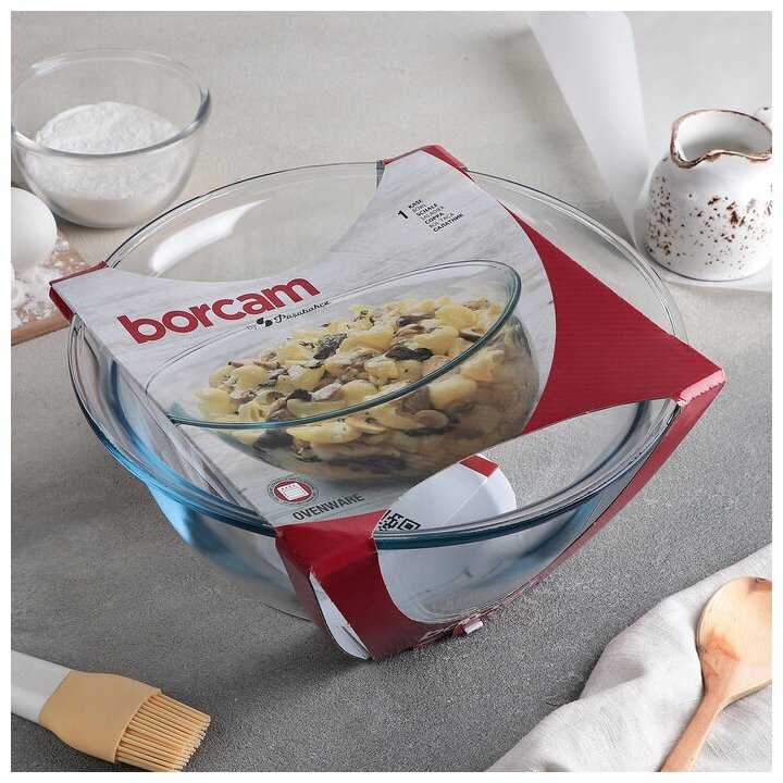 Посуда для СВЧ салатник Pasabahce Borcam Salad, 3 л фотография 6