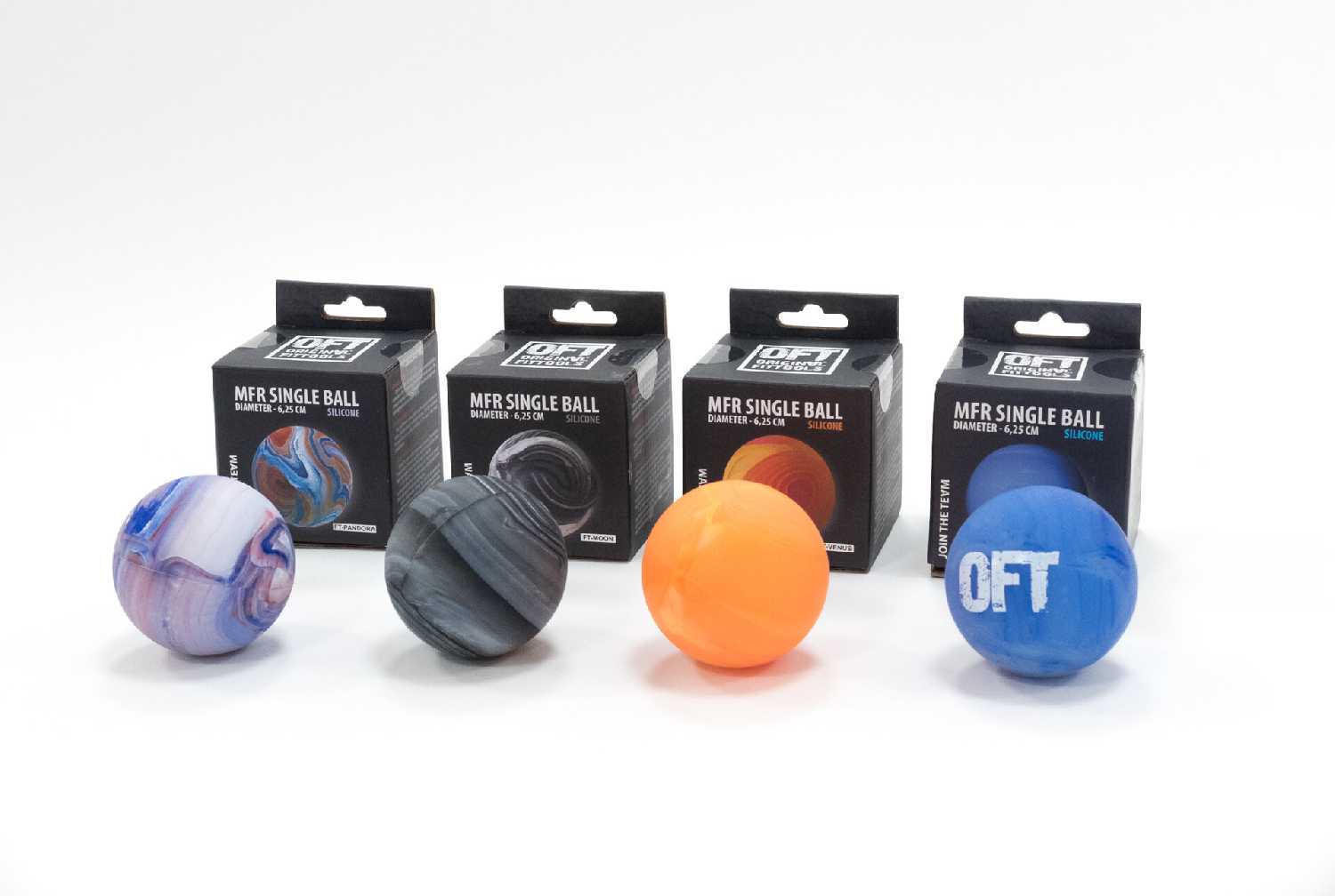 Мяч для МФР PANDORA Мяч для МФР одинарный (PANDORA Original FitTools) фотография 4