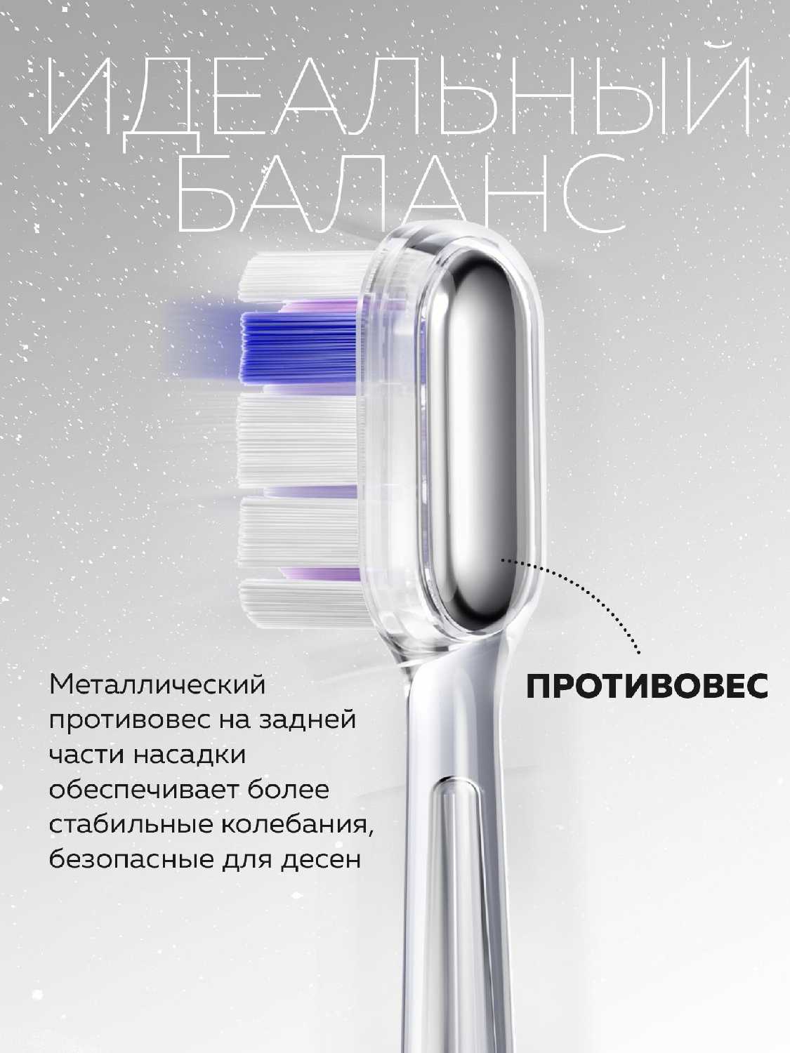 Насадки Laifen Насадки для зубных щеток Laifen Wave (3шт) фотография 21