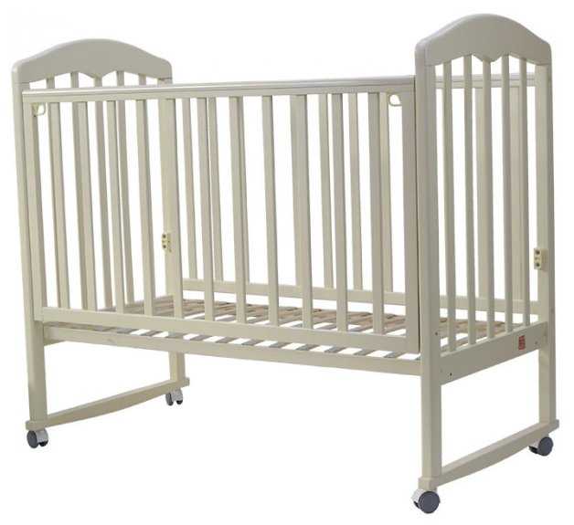 Кроватка Топотушки Сильвия-2 (колесо), качалка, полозья для качания фотография 3