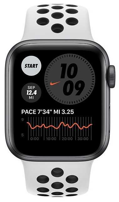 Умные часы Apple Watch SE GPS + Cellular 40мм Aluminum Case with Nike Sport Band фотография 21