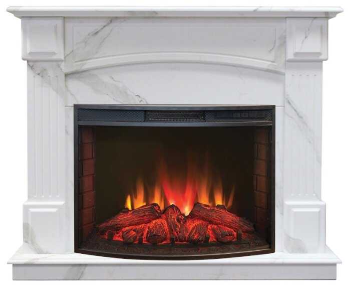 Электрический электрический камин RealFlame Carolina 25,5 + Evrika 25,5 фотография 2