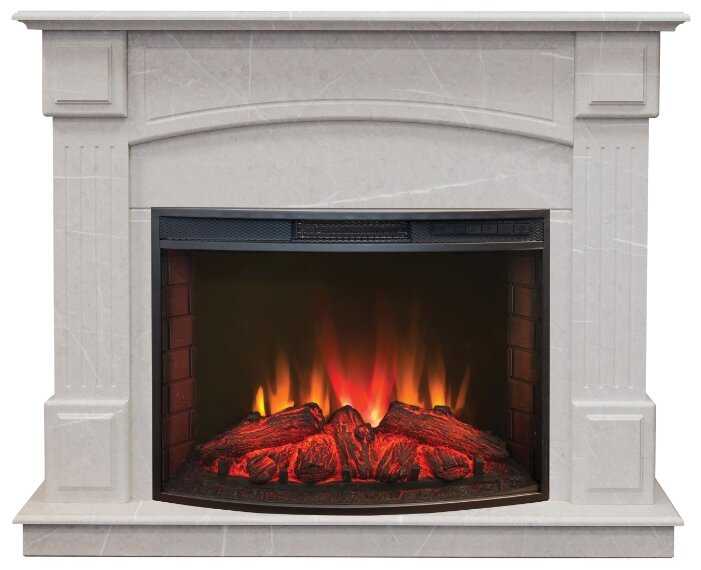 Электрический электрический камин RealFlame Carolina 25,5 + Evrika 25,5 фотография 3