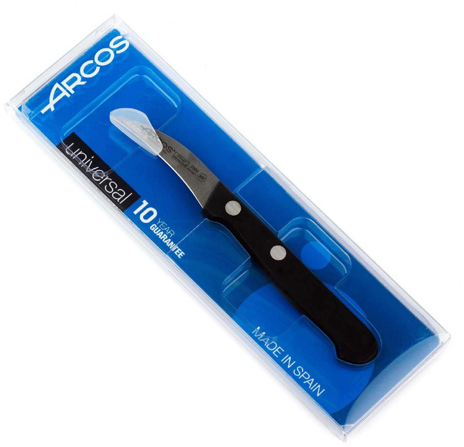 Нож кухонный для чистки 6 см ARCOS Universal арт. 2800-B фотография 2