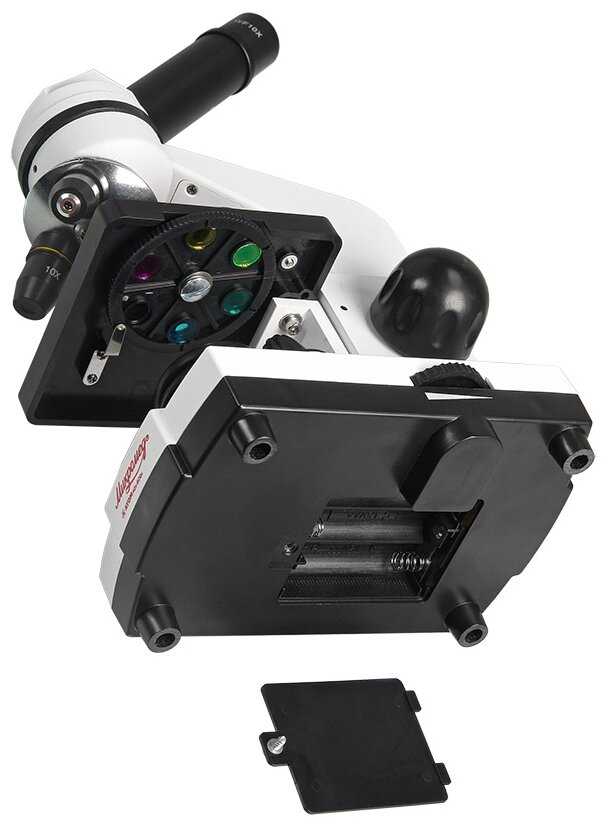 Микроскоп Микромед Атом 40x-800x, в кейсе фотография 4