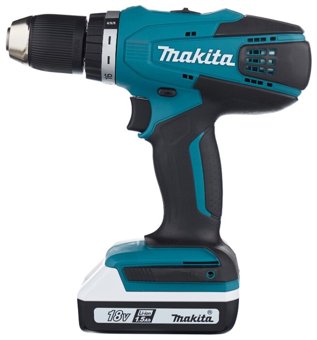 Аккумуляторная дрель-шуруповерт Makita DF457DWE фотография 1