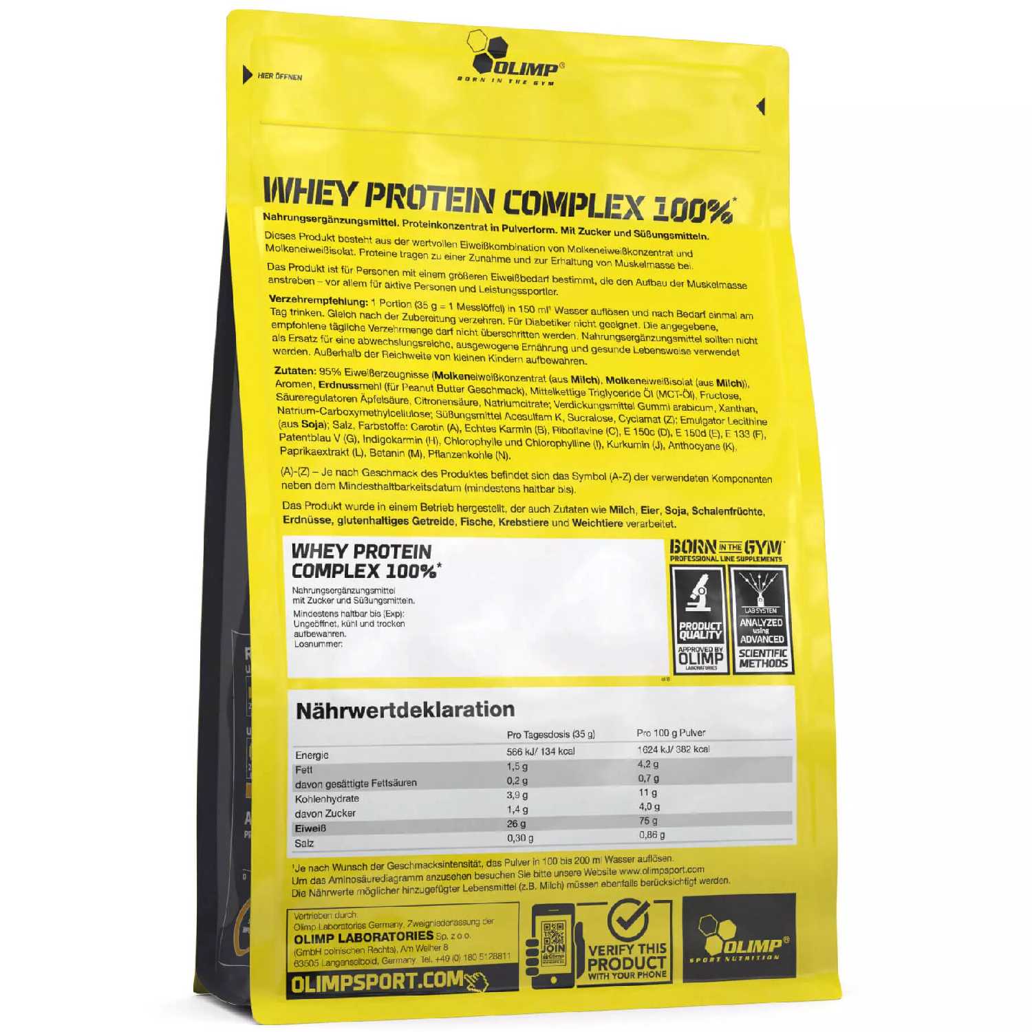 Сывороточный протеин Olimp Whey Protein Complex 100% (2270 г) фотография 25