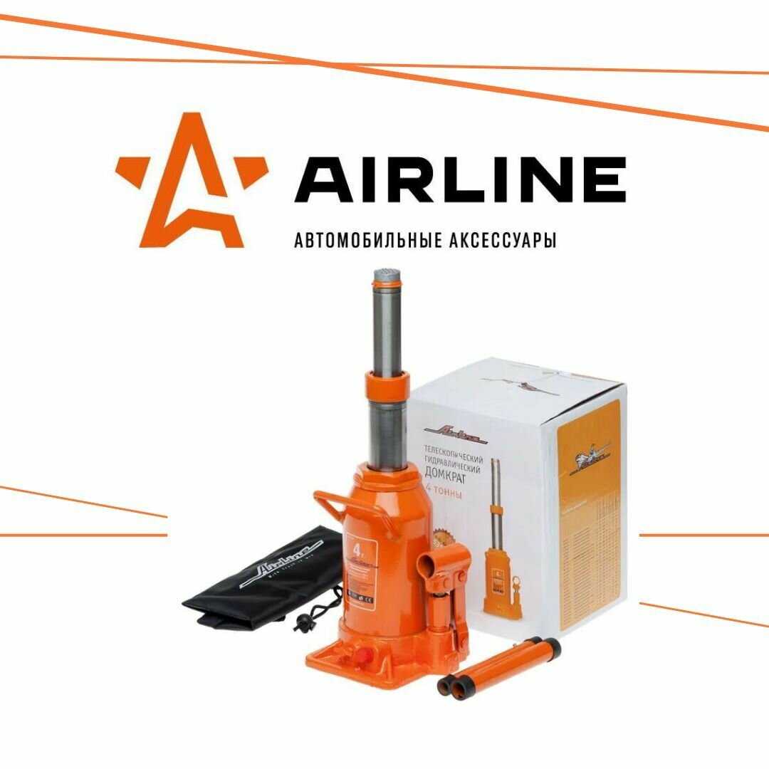 Домкрат бутылочный гидравлический AIRLINE AJ-TB-04 фотография 19