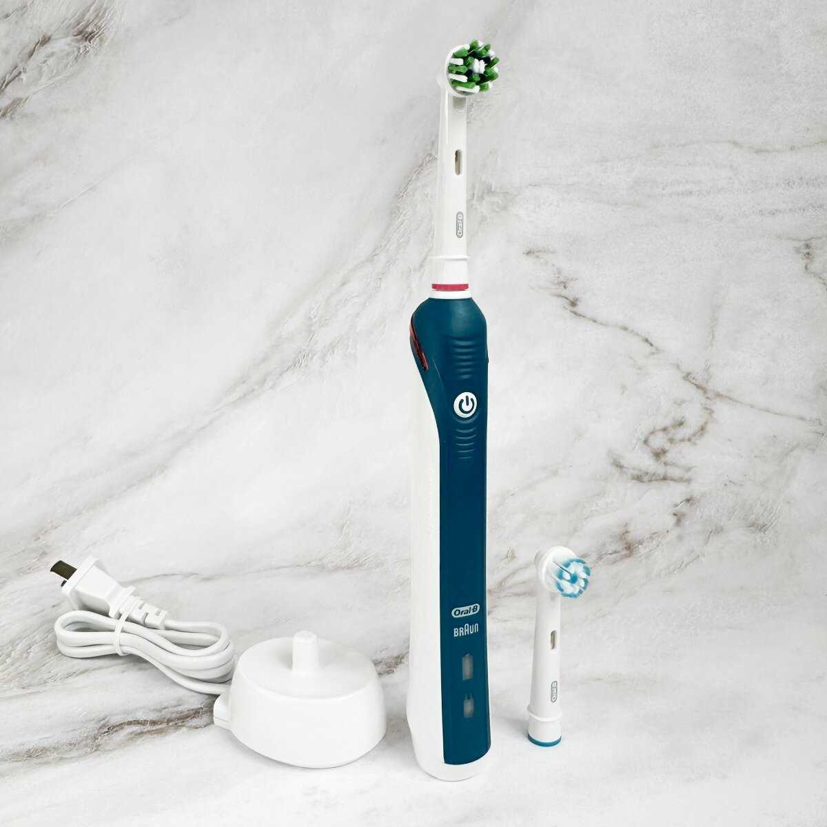 Льтразвуковая электрическая зубная щетка Oral B Pro 4000 3D Smartseries фотография 10