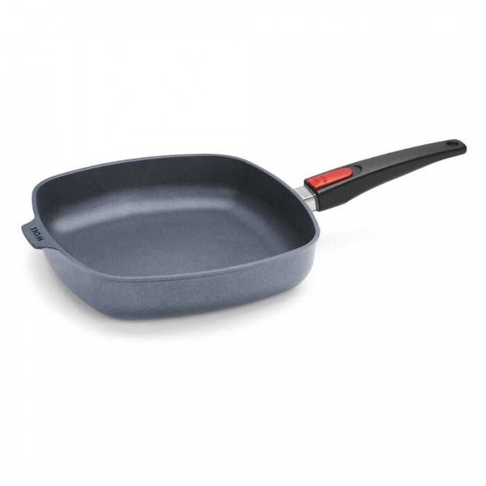 Сковорода квадратная Diamond Lite Induction арт. 1628DPI h-6, 28x28 см, (съемная ручка)