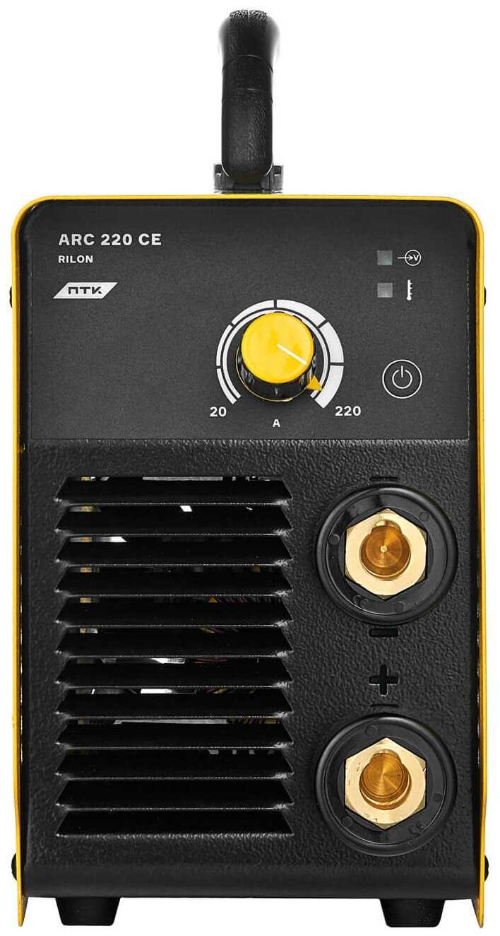 Сварочный аппарат ПТК RILON ARC 220 CE (MMA) фотография 1