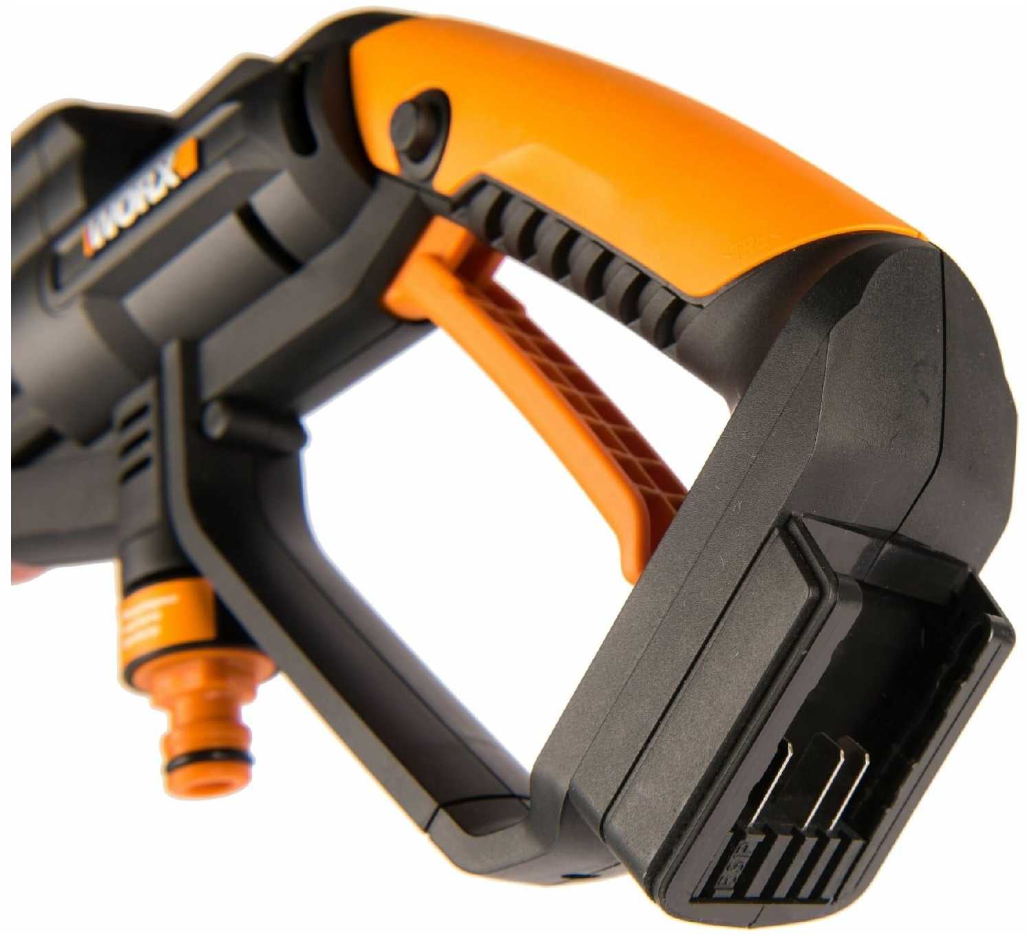 Аккумуляторная мойка Worx WG620E фотография 18