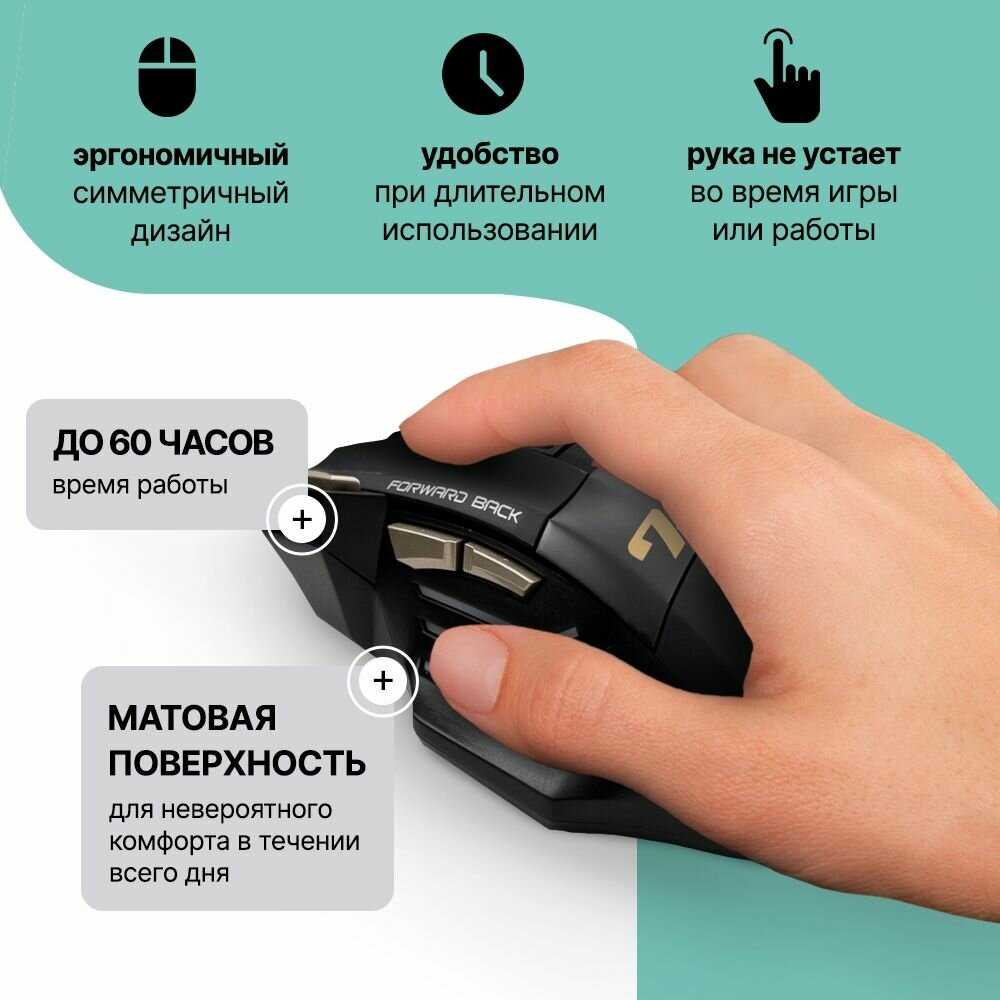 Игровая компьютерная мышь IMICE X7 RGB фотография 6