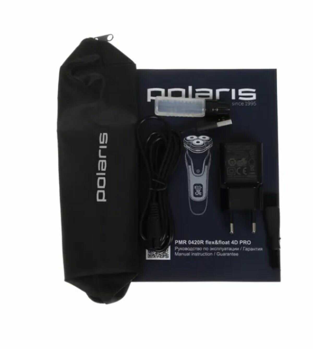 Электробритва Polaris PMR 0420R (flex&float 4D PRO) фотография 6