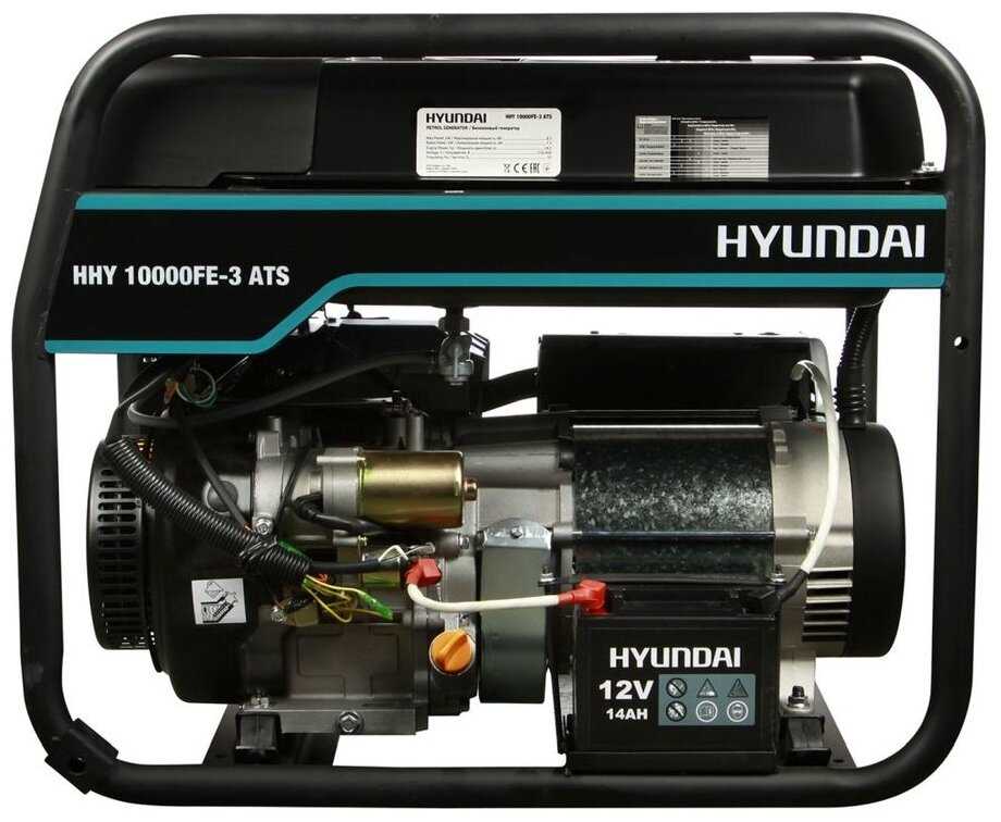 Бензиновый генератор HYUNDAI HHY 10000FE-3 (ATS) фотография 4