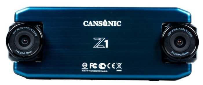 Видеорегистратор CANSONIC Z1 DUAL GPS, ГЛОНАСС