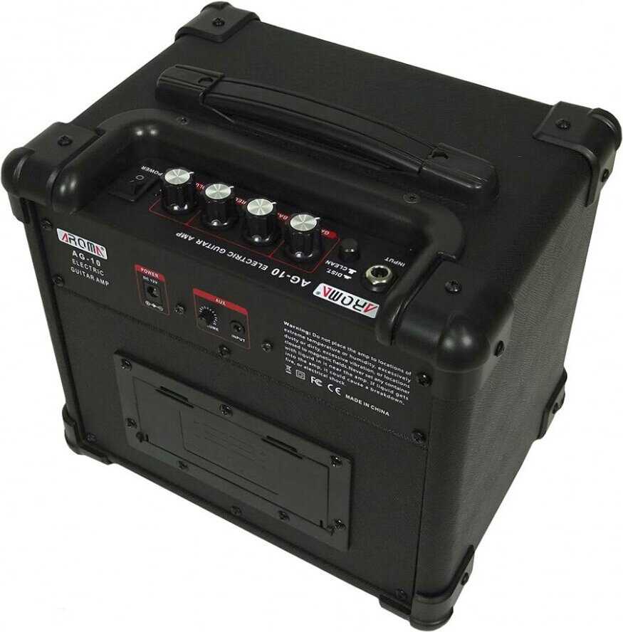 Комбо для электрогитары AROMA AG-10 BK фотография 2