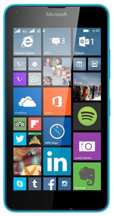 Смартфон Microsoft Lumia 640 LTE Dual Sim